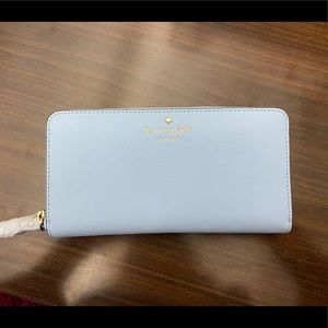 Kate Spade  Skyblue Lacey Mika Pond Wallet